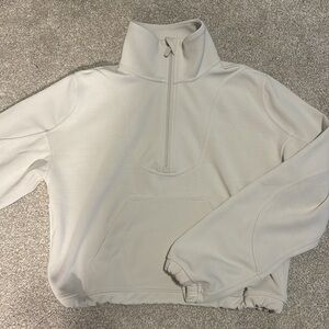 Lululemon ribbed half zip sweater like new!